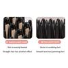 Mini Portable Hair Straightening Comb 2 in 1 Straight Curling Anti Frizz Easy to Carry Travel Friendly Hair Styling Accessory