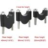 Lenkererhöhung Klemme für CRF150 CRF230L 250L 300L CRF450R RL CR125R XR250R XR600R XR650L 22mm 7/8" Fat Bar Lenker Montage Erhöhungen Motorrad