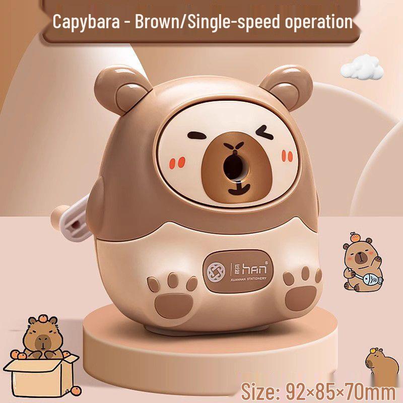 Capybara Fully Automatic Mechanical Pencil Sharpener for Students