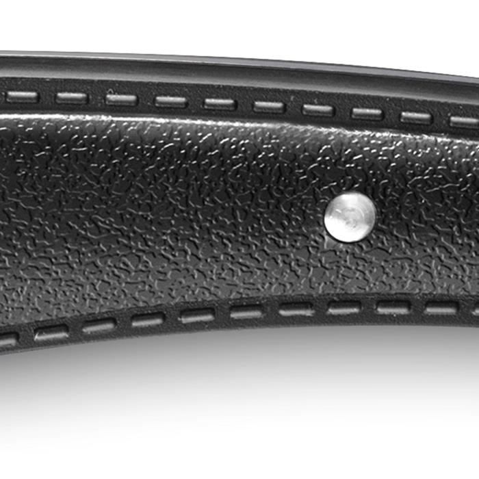 AMEFA Coffret de 6 couteaux steaks Lame lisse Gamme Prestige - Noir