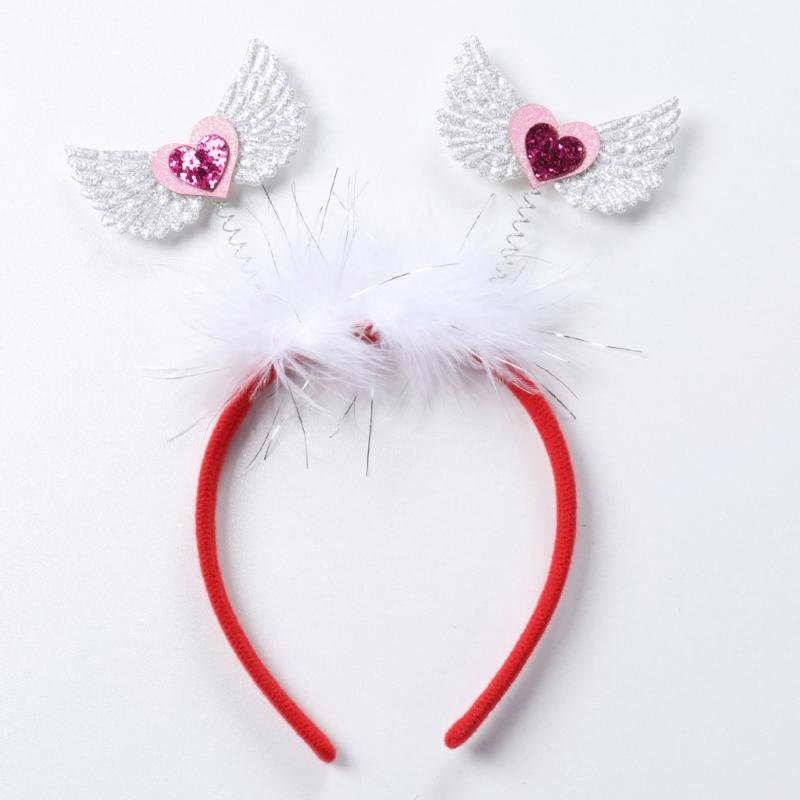 Valentines Day Headband Hair Hoop Costume Party Hair Accessories for Women
