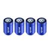 Hijk1 ·Car Tire Wheel Valve Caps Cover Suede Car Key Chain Ring Keychain For VW GTI Polo Golf MK6 Passat B7 B8 Tiguan Arteon ID.3 Jett