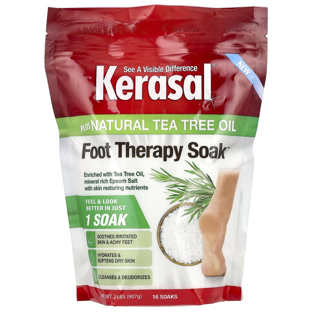 Foot Therapy Soak, with Natural Tea Tree Oil, 907G (2Lb)