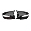 Car Rearview Side Mirror Cover  For Hyundai IX35 2011 2012 2013 2014 2015 Wing Cap Sticker Rear View Case Trim Carbon Fiber