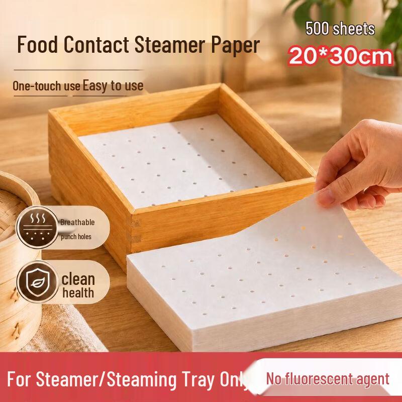 Food Grade Non-Stick Steamer Liner Paper