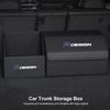 Vdrcj7 Car Trunk Storage Box Leather Sundries Organizer Bag For XC90 V90 V60 XC60 V40 S80 S60 S90 C40 XC40 V70 XC70 C30 C70 EX90