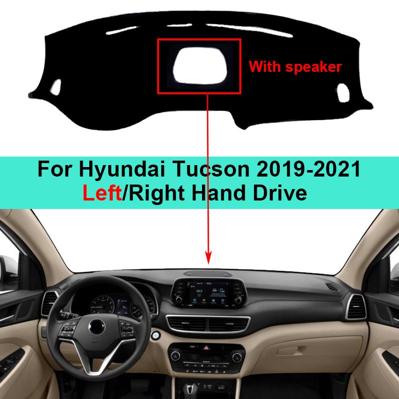 Anti-Slip Car Inner Dashboard Cover DashMat For Hyundai Tucson    Rug Carpet Cushion Sun Shade Pad Protector