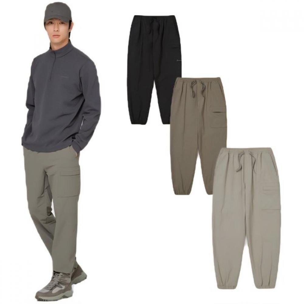 Snow Peak Men S Lago Pocket Jogger pantS  S24futpt32 BK (black)/80(S)