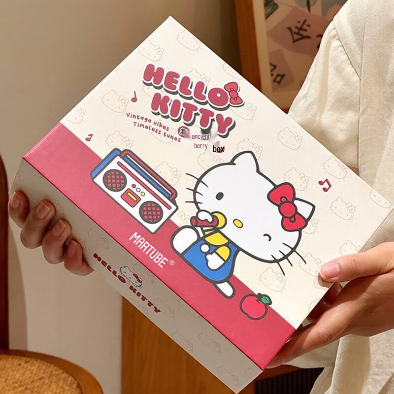 Maketubu Hello Kitty Tragbarer Bluetooth-Lautsprecher
