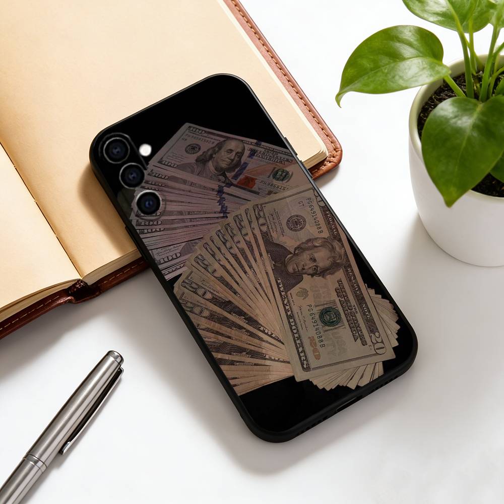 Financial Freedom  Phone Case For Samsung Galaxy A73,A72,A71,A70,A53,A52,A51,Soft Silicone Black Cover