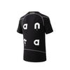 Anta Mens Short Sleeve Knitted T-Shirt Summer 2026 Men Tops Basic-Black 952625103-2