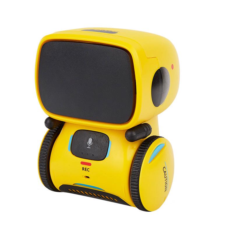 Voice Interaction Remote Control Mini Robot Toy with Recording & Voice Changing Features for Kids