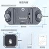 Koolehaoda Camera Backpack Strap Aluminum Camera Holder with Quick Release Screw Quick Release Easy Compatible with DSLR and Fujifilm QB-1 Clip,