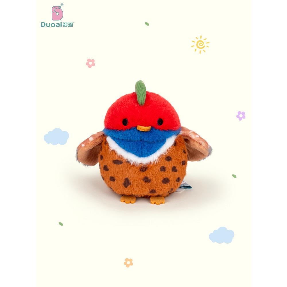 Simulation bird plush toy cute sparrow parrot doll zoo commemorative gift