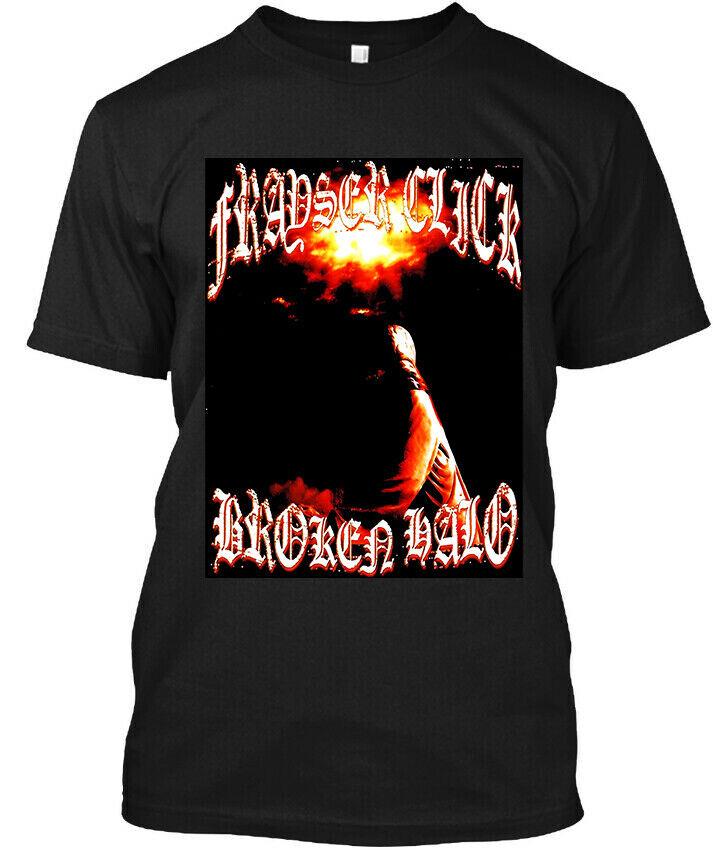 New! Popular Frayser Click Broken Halo American Musician Logo T-Shirt Size S-4XL Unisex T-Shirt L