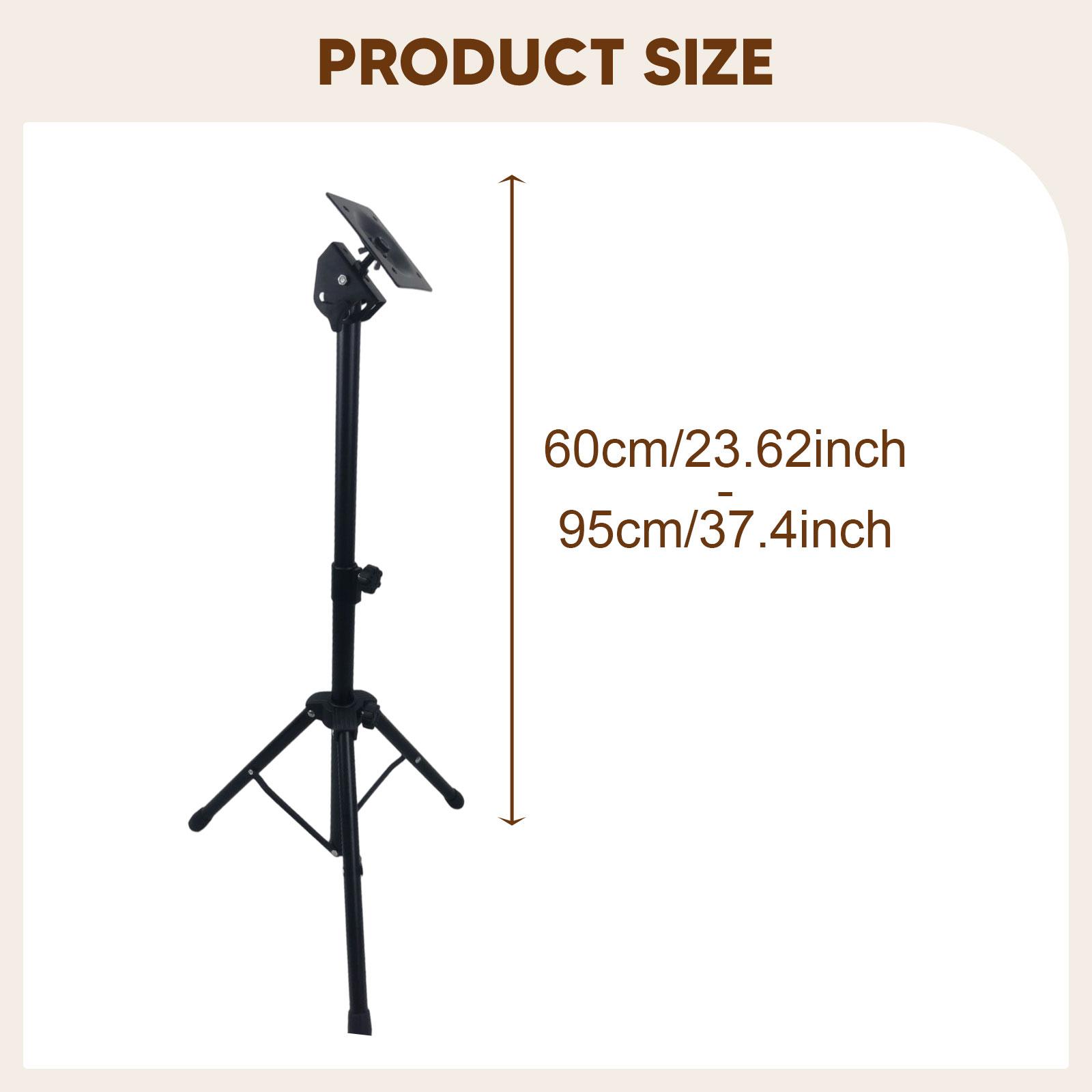 

Dumb Drum Holder Electronic Mounting Stand with Plate for Stage Electronic Modules Controller Percussion Instrument Holder чорний