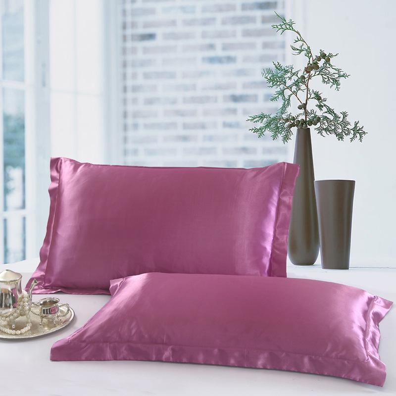 Silky Ice Satin Pillowcase - Imitation Silk