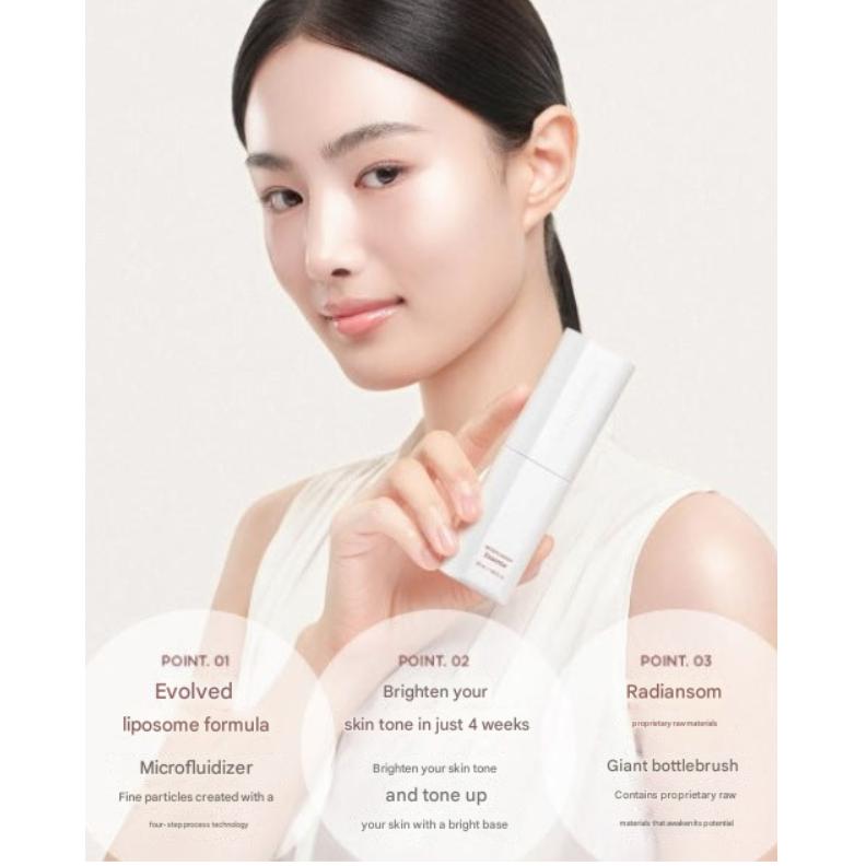 Incellderm Radiant Som 100 Microfluidizer 3-piece Set Toner + Essence + Cream
