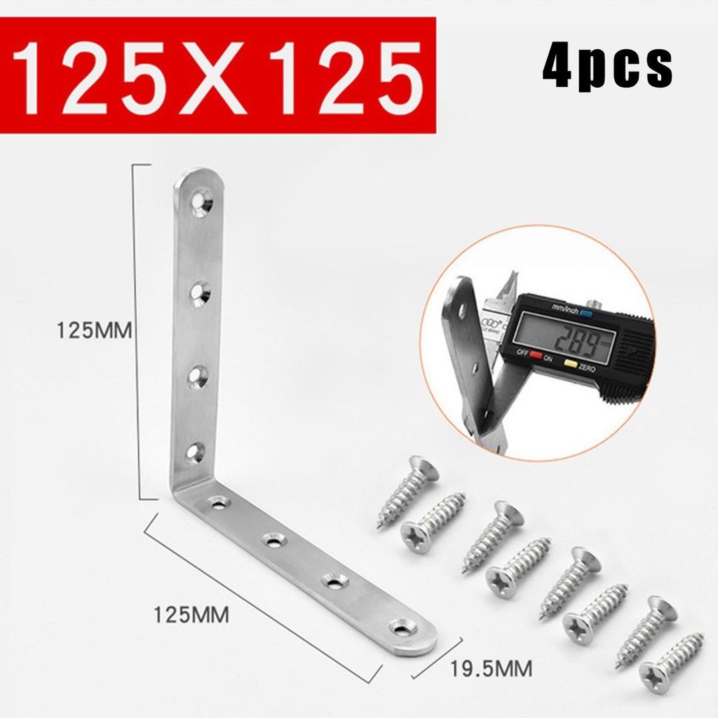 Furniture and Cabinet Metal Straight Fixing Joining Shelf Support Corner for Shelves 22 PCS Sliver Mending Bracket Plate Stainless Steel 50MM X 100MM X 2MM Heavy Duty Flat Corner Brace for Wood Furniture and Cabinet Metal Straight Fixing Joining Shelf Support Corner for Shelves 22 PCS Sliver Mending Bracket Plate Stainless Steel 50MM X 100MM X 2MM Heavy Duty Flat Corner Brace for Wood