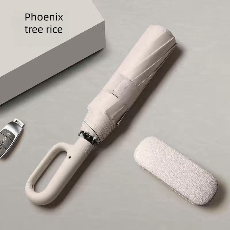 The strongest windproof travel umbrella smallstrong but light portableself-folding umbrella suitable for carsback