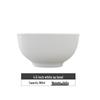 Huidisen 4.5-inch White Ceramic Rice Bowl