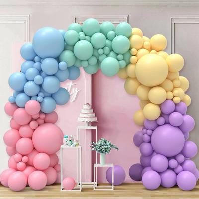 Balloon Garland Arch Kit Boldog Születésnapi Party Dekoráció Gyerek Lány Esküvői Születésnapi Léggömb Latex Baloon Baby Shower Balloon