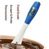 Digitale Süßigkeiten-Spatel mit Thermometer Konditor-/Zucker-/Süßigkeiten-Thermometer Fleisch-Kuchen-Milch-Thermometer Werkzeug