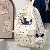 Schoolbag High-value Schoolbag Female Junior High School Student Cute Puppy Computer Backpack Girl High School Student Travel Backpack Tide