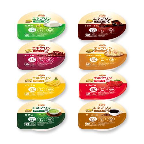 

Nissin Oillio Enepurin Protein Plus Variety Pack, High-Calorie Pudding, Nutritional Supplement, Nutritional Supplement, Crushable, Soft, Single-Servin