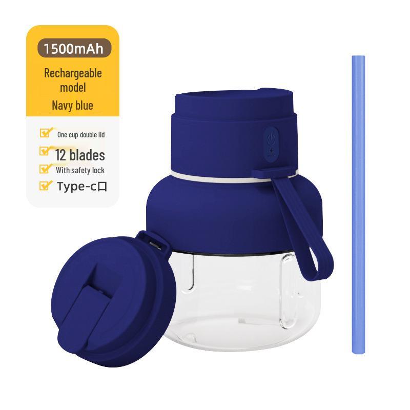 Cross-Border Portable 12-Blade Large Capacity Electric Juicer Cup