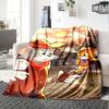 1pc cowboy mouse Flannel Blanket - Soft Warm Throw for Home, Office, TravelL1340