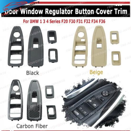 Innen Tür Fenster Knopf Abdeckung Panel Griff Für BMW 4er F36 2012-2018