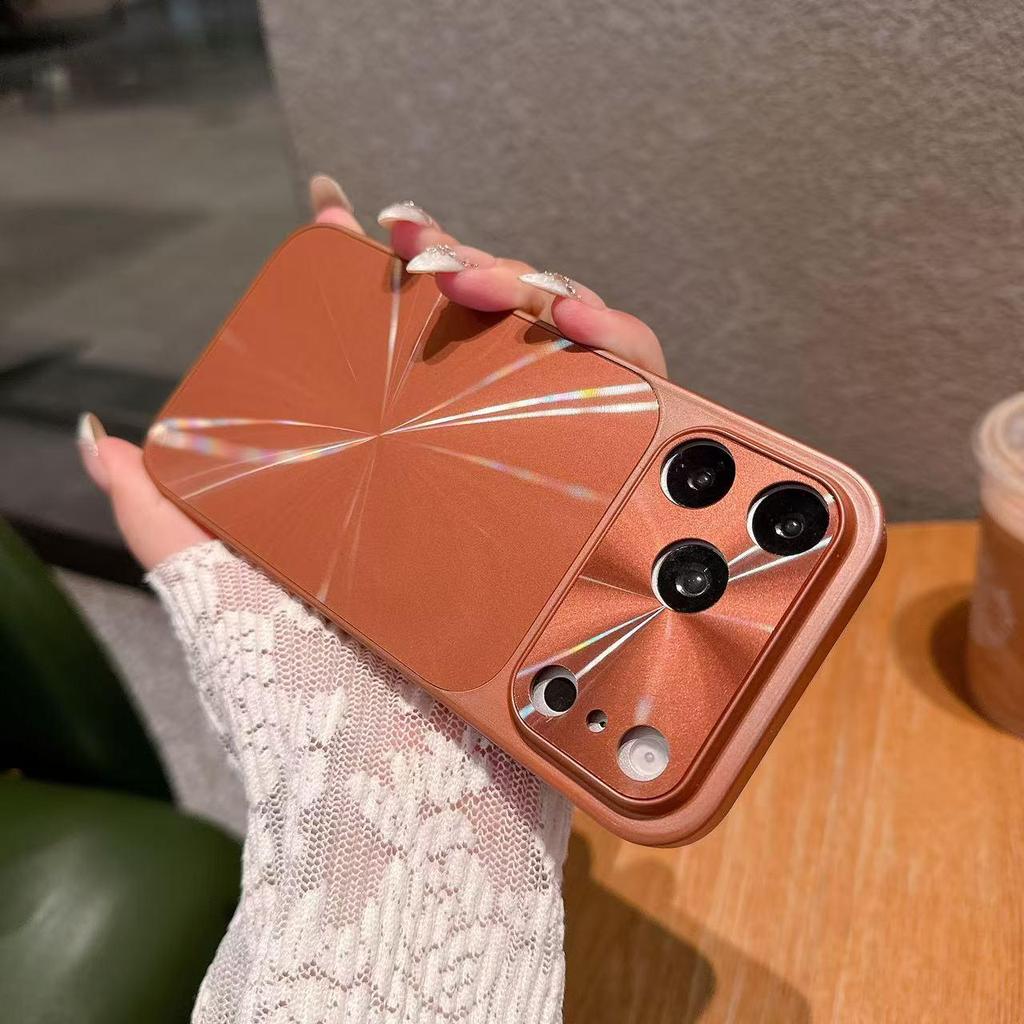 Aurora CD Pattern Apple 17 Phone Case: 16 Large Window Laser Shell & 15 Advanced Cool Shell 17 Cross-Border Shell