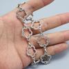 Elegant Women's Rhinestone Chain: Metal Flower Waist Belt & Shoulder Strap for Skirts, Backpack, DIY Accessories