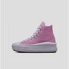 Converse Lightweight High Top Canvas Sneakers Platform Pink A07358c