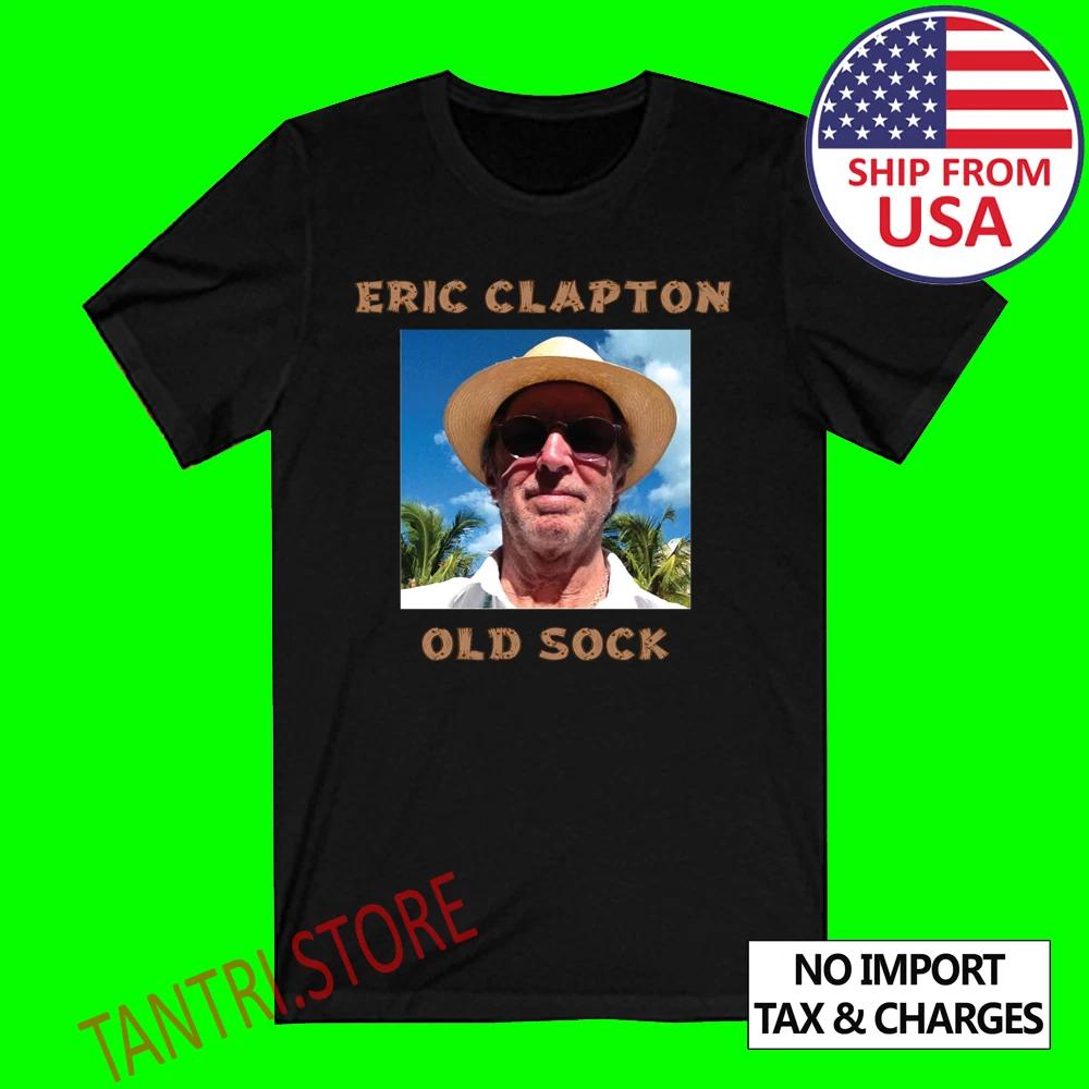 Eric Clapton Old Sock Men s Black Size S to 3XL 2XL