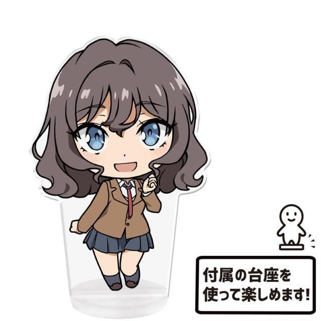 azumaker Rascal Does Not Dream Series Sara Himeji Punicore Acrylic Figure with Stand Anime Collectible