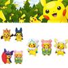 Adorable Pikachu Costume Figures Set For Desk And Car Decor
