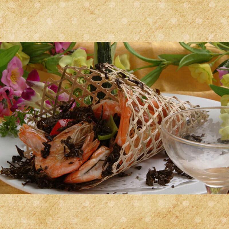 JingJingRS Hand-Woven Hexagonal Bamboo Steaming Mat