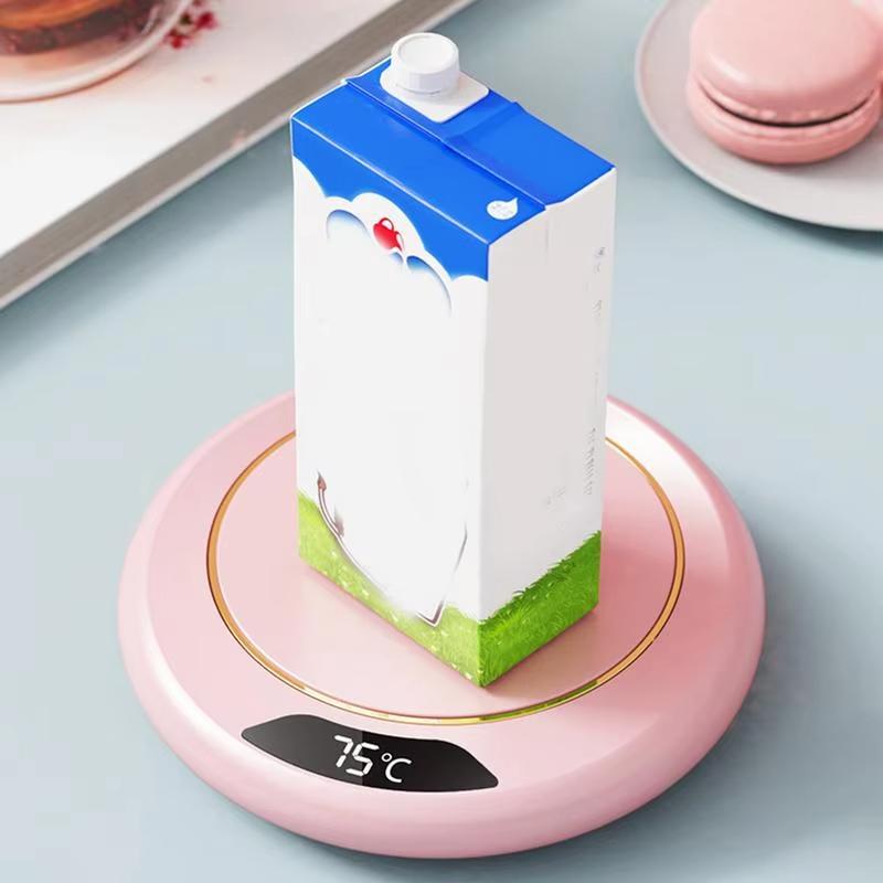 USB Heating Coaster 3 Speed Adjustment Thermostatic 55 Degrees Constant Temperature Warmer for Coffee Mug Milk Tea Water Cup