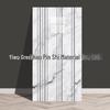 Waterproof Marble Imitation Tile Wall Sticker for Kitchen Renovation - Oil & Moisture Resistant, Self-Adhesive Decor.