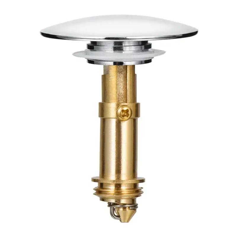 

Универсальный сливной фильтр для раковины с функцией отскока Push Up and Down Аксессуары для ванной комнаты Унитаз Ванна Кухня Core K9C4