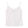 Erika White Strappy Camisole Top for Women DEELUXE 74