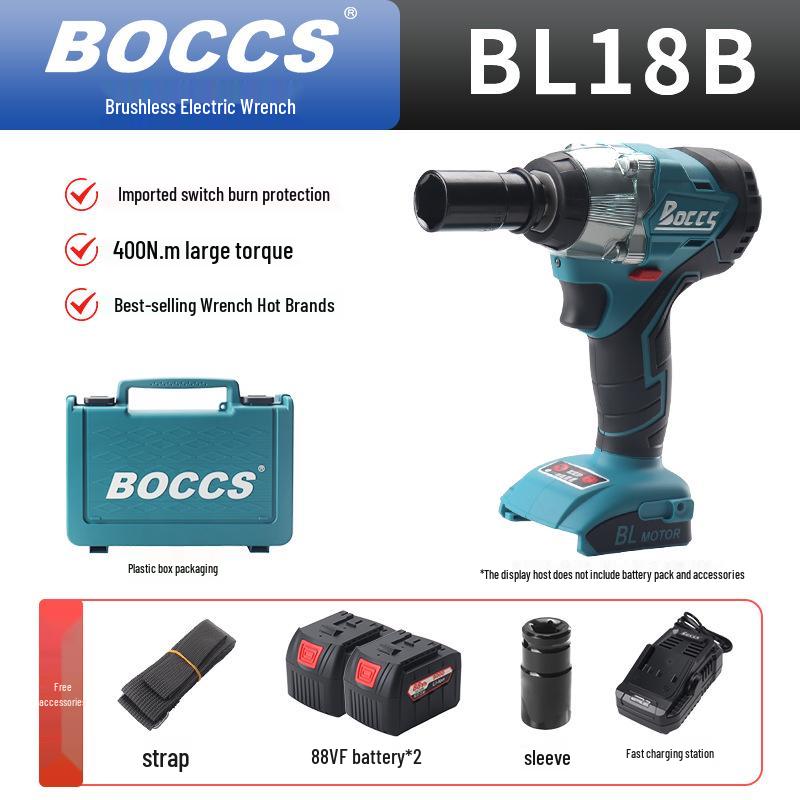 Cordless Multi-Functional Brushless Impact Wrench & Electric Screwdriver Set