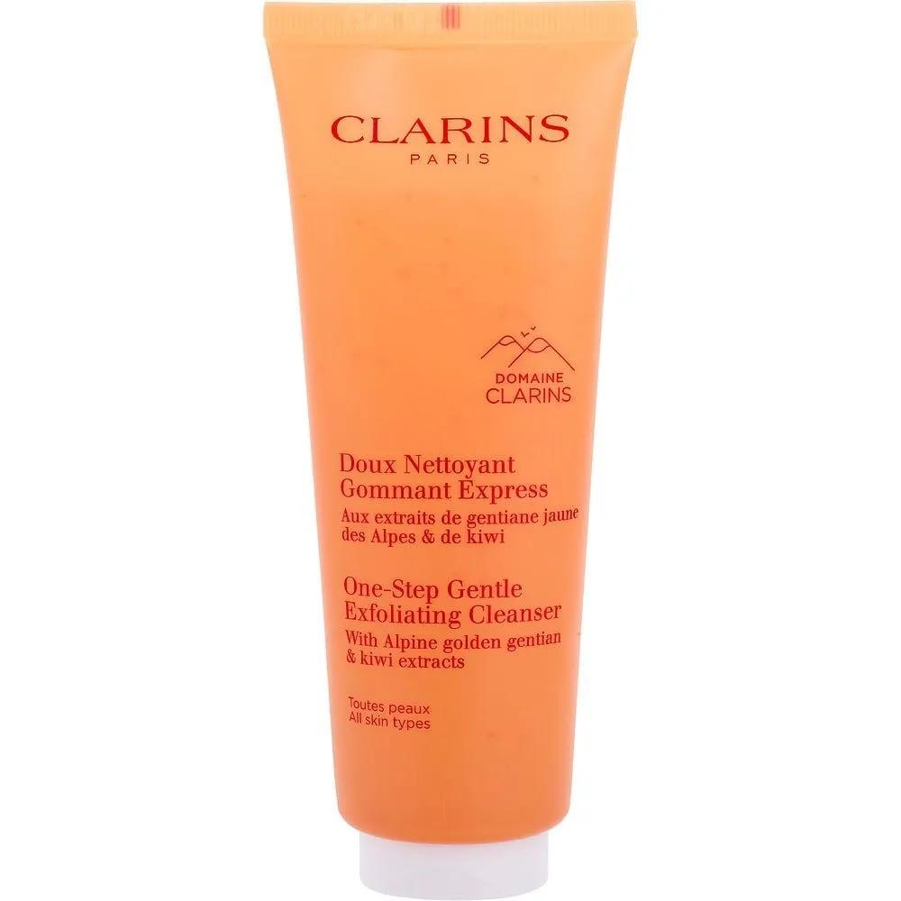 Clarins Очищающее средство с отшелушивающим эффектом One Step с горечавкой и киви 125 мл