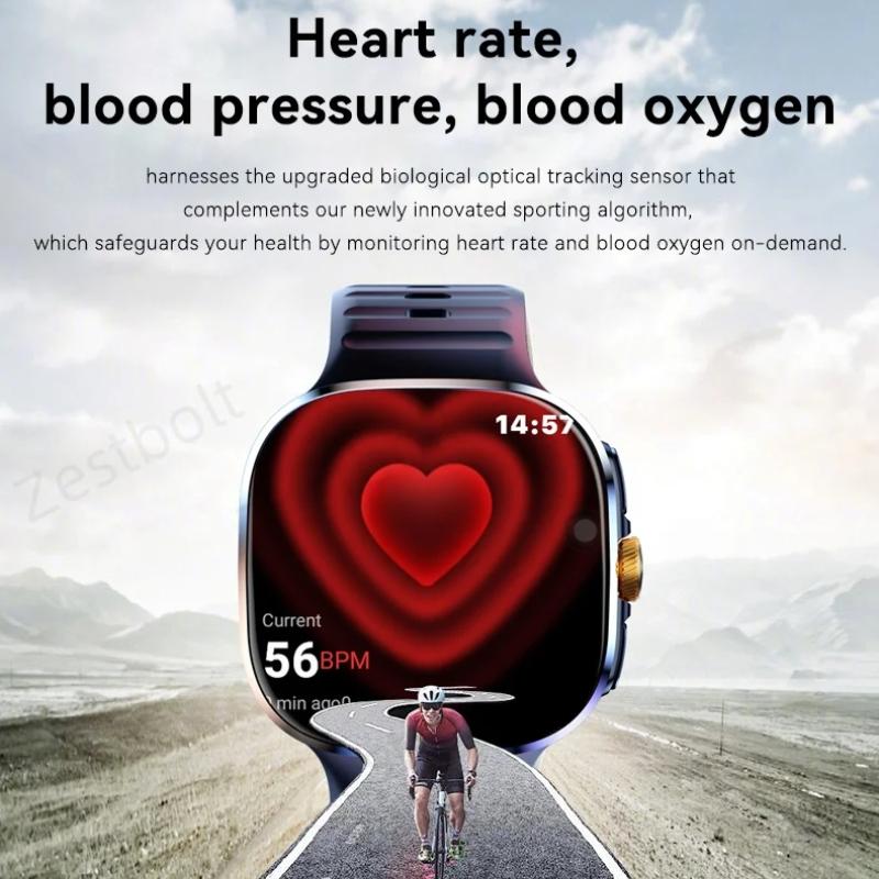 2025 New 4G 5G LTE Android 10.0 Smartwatch 2.4inch Large Amoled Screen Game Smart Watch 2100Mah Battery for Men Women Adult Student