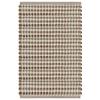Tapis de bain - vidaXL - Naturel et blanc - Rectangulaire - Lavable - Style scandinave moderne