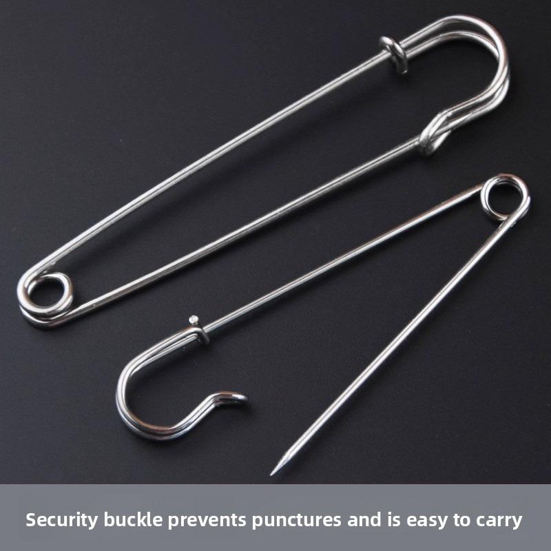 Förtjockade Stora Säkerhetsnålar, Säkerhetsnålar för Rockar, Knappar till Ulltröjor, Enkla Nålar, Broscher, Handgjorda Smyckestillbehör