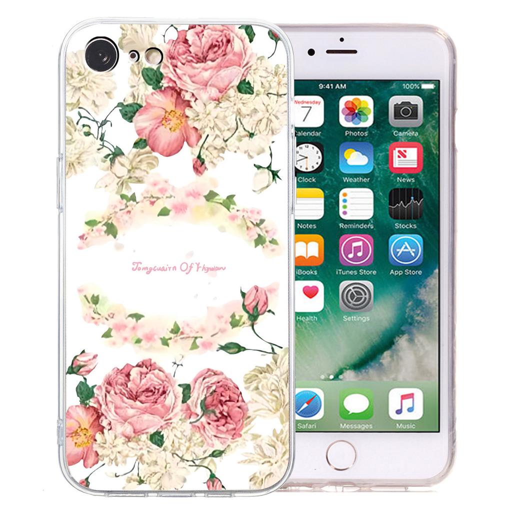 For iPhone 7/8/SE (2020)/SE (2022) Case Printed Pattern TPU Phone Back Cover
