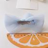 New Pearl Bow Hair Clips Gauze 3D Princess Sweet Barrettes for Children Headwear Girls Kids Hair Accessories